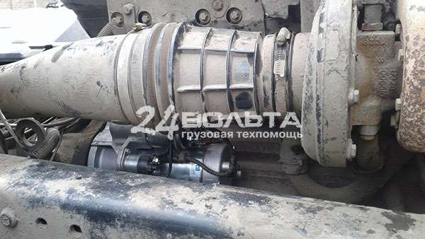 Не крутит стартер Ман ТГА